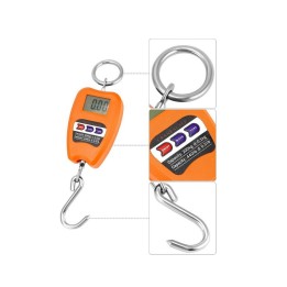 Pesa Colgante Digital 200kg Tipo Grúa Gancho Acero