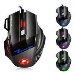 Mouse Gamer 509 7d Rgb Ajustable 3200 Dpi