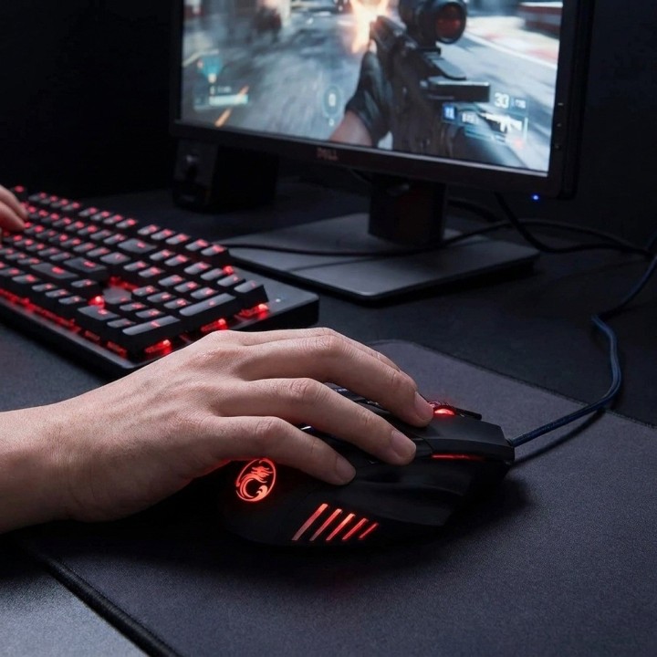 Mouse Gamer 509 7d Rgb Ajustable 3200 Dpi
