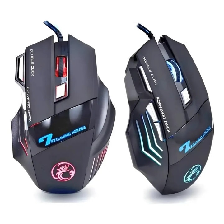 Mouse Gamer 509 7d Rgb Ajustable 3200 Dpi