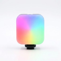 Luz Led Rgb Panel Mj-88 Recargable Para Celular Y Laptop