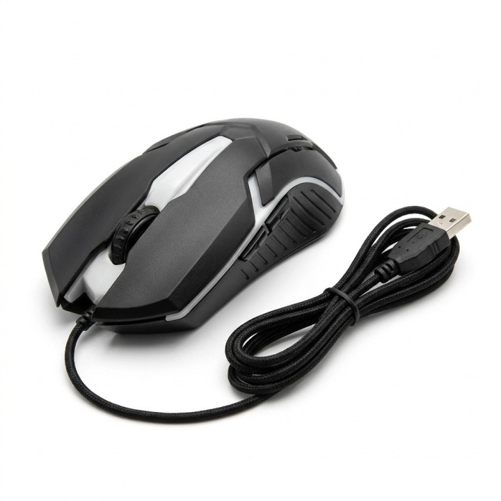 Mouse Gamer M30 Rgb Ergonómico 3200 Dpi
