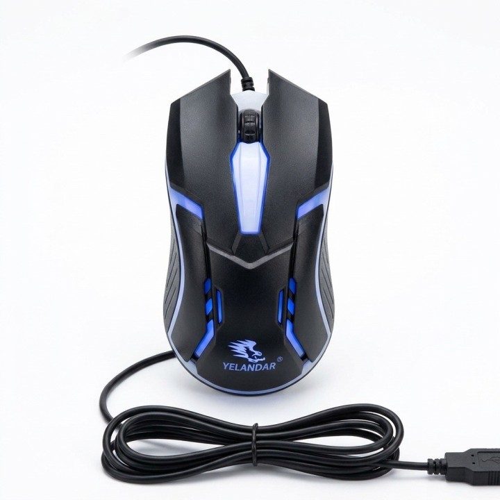 Mouse Gamer M30 Rgb Ergonómico 3200 Dpi