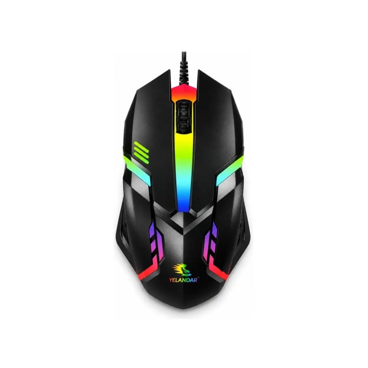Mouse Óptico Gamer M20 Rgb Ajustable 3200 Dpi