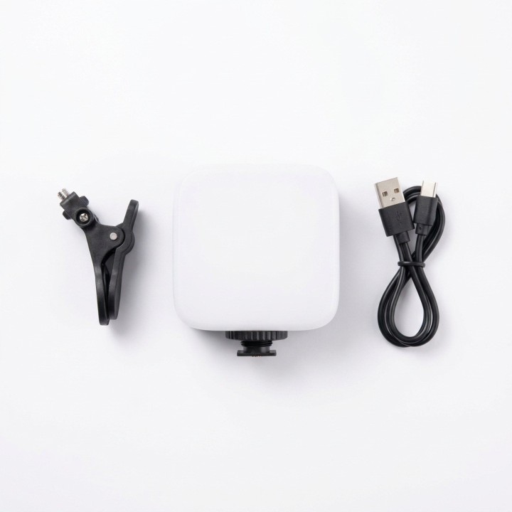 Panel Luz Led M-88 Recargable Con Clip Para Laptop