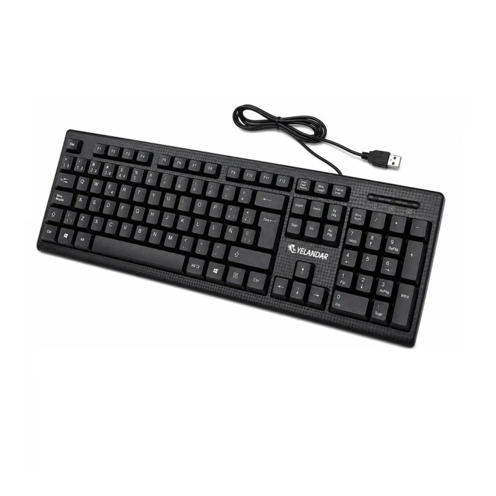 Teclado Usb Jx-560 Resistente Al Agua En Español