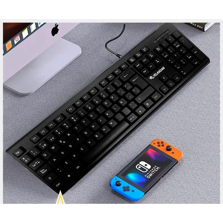 Teclado Usb Jx-560 Resistente Al Agua En Español