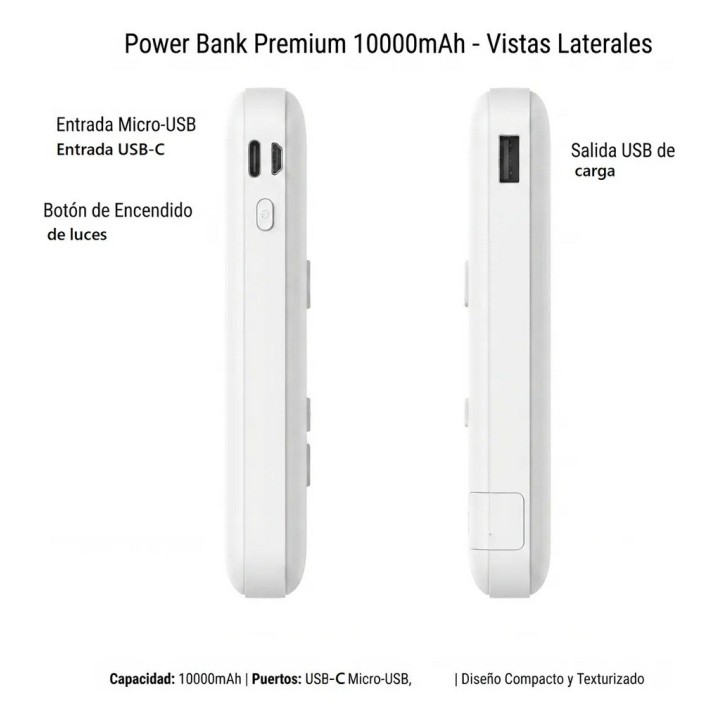 Power Bank Solar 20000mah Con 4 Cables Mp-038