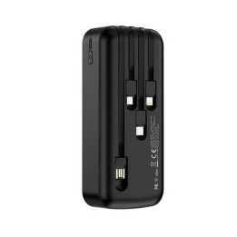Power Bank Solar 20000mah Con 4 Cables Mp-038