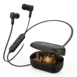 Audífonos Bluetooth Deportivos Kl-21 Con Estuche 20h