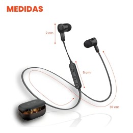Audífonos Bluetooth Deportivos Kl-21 Con Estuche 20h