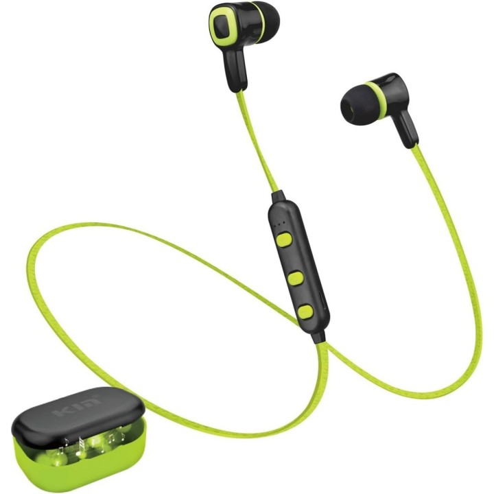 Audífonos Bluetooth Deportivos Kl-21 Con Estuche 20h