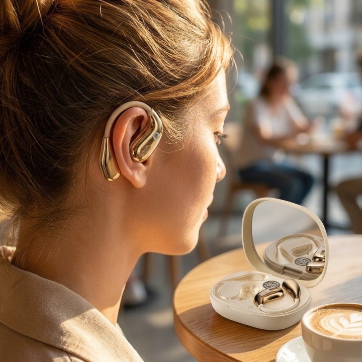 Audífonos Inalámbricos Kl-93 Open Ear Bluetooth 5.4