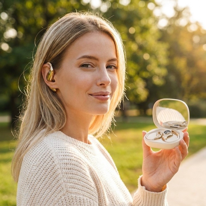 Audífonos Inalámbricos Kl-93 Open Ear Bluetooth 5.4