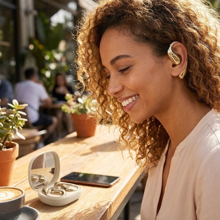 Audífonos Inalámbricos Kl-93 Open Ear Bluetooth 5.4
