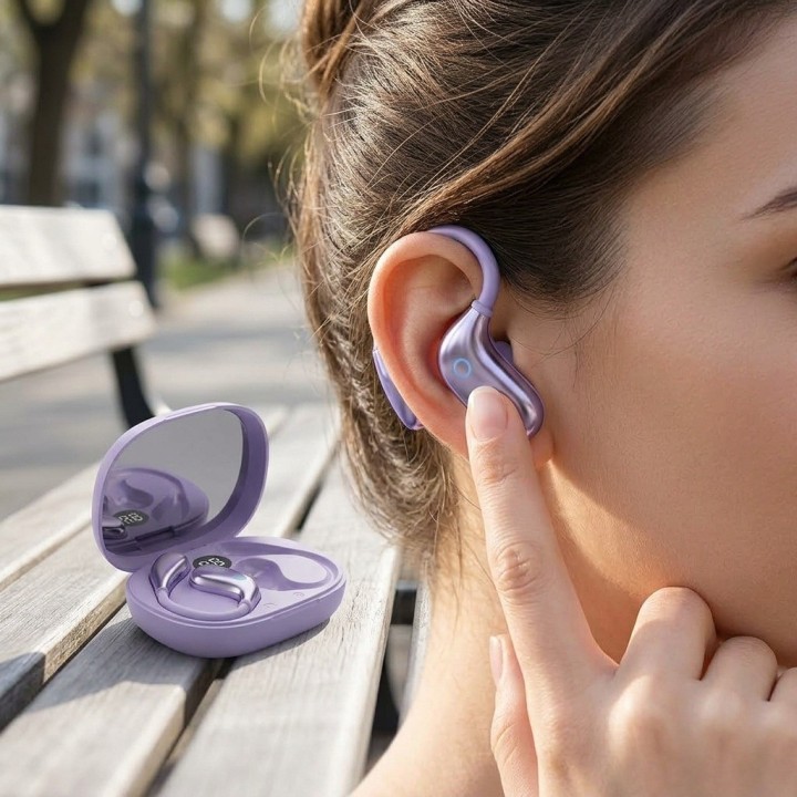 Audífonos Inalámbricos Kl-93 Open Ear Bluetooth 5.4