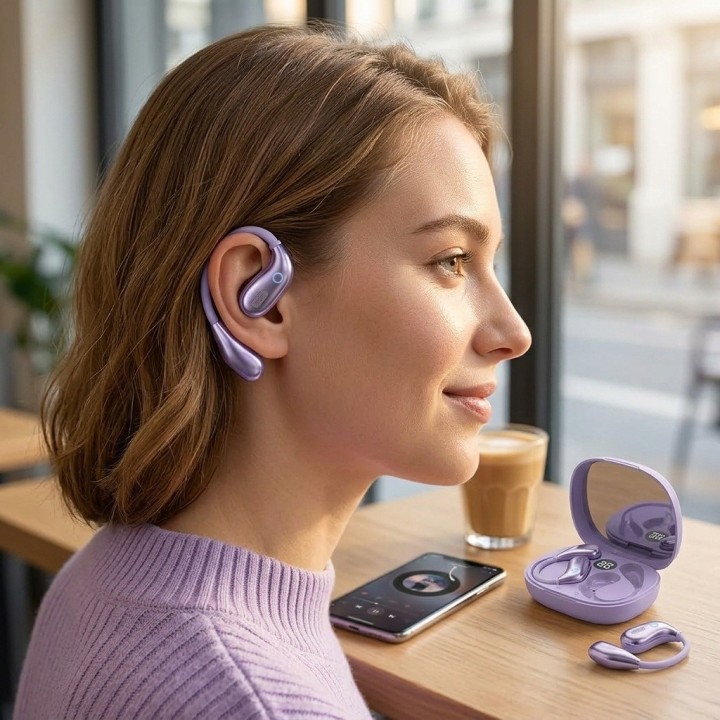 Audífonos Inalámbricos Kl-93 Open Ear Bluetooth 5.4