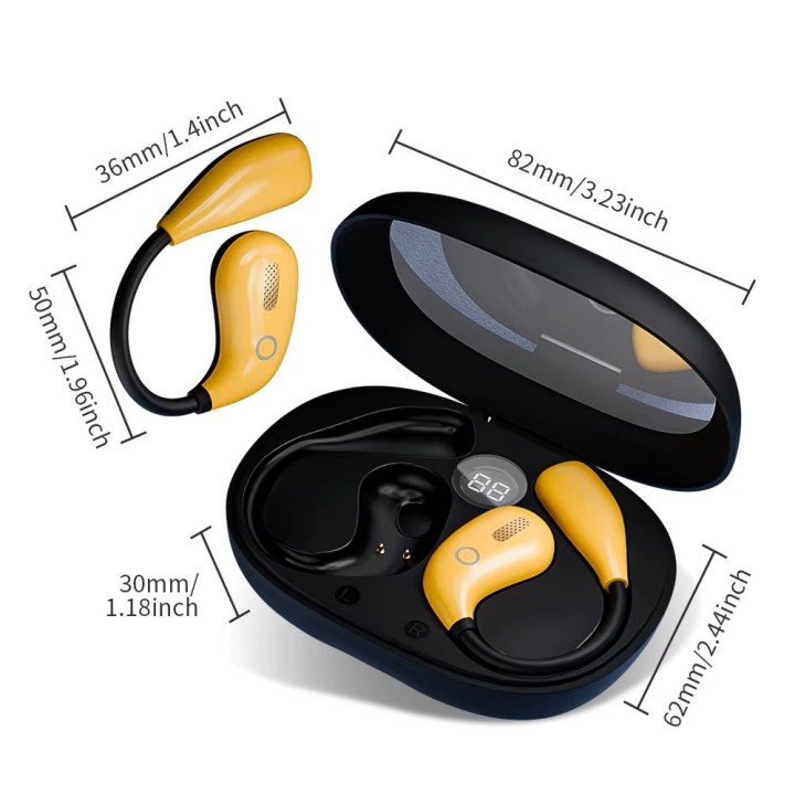 Audífonos Inalámbricos Kl-93 Open Ear Bluetooth 5.4