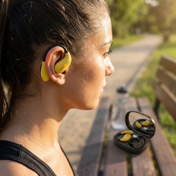 Audífonos Inalámbricos Kl-93 Open Ear Bluetooth 5.4