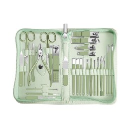 Kit Manicura Pedicura Facial 30 Piezas Acero Inoxidable