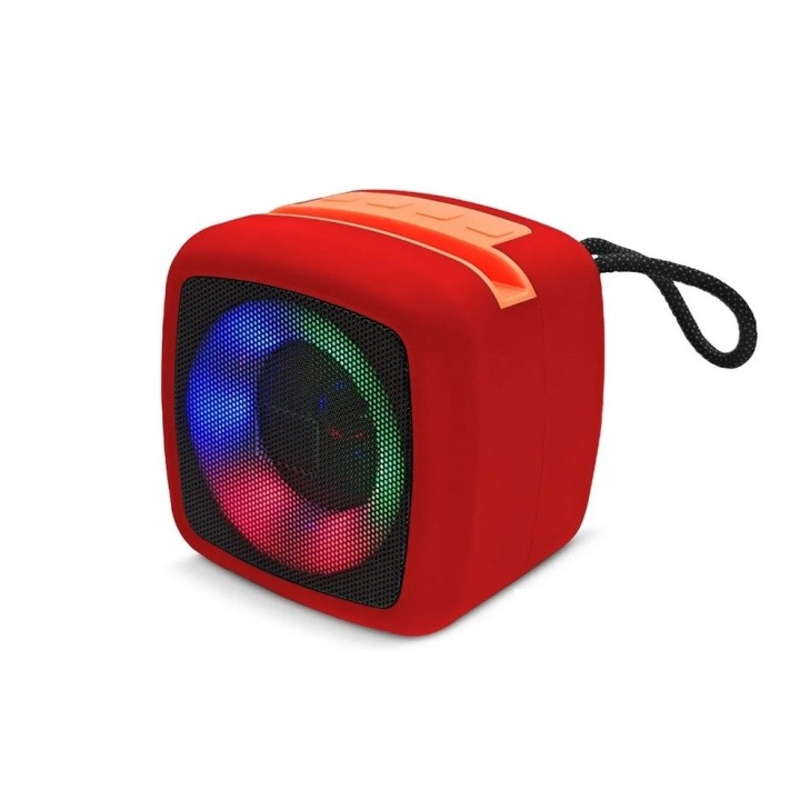 Parlante Bluetooth Portátil X-911 Luz Rgb Base Celular 5w