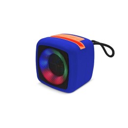 Parlante Bluetooth Portátil X-911 Luz Rgb Base Celular 5w