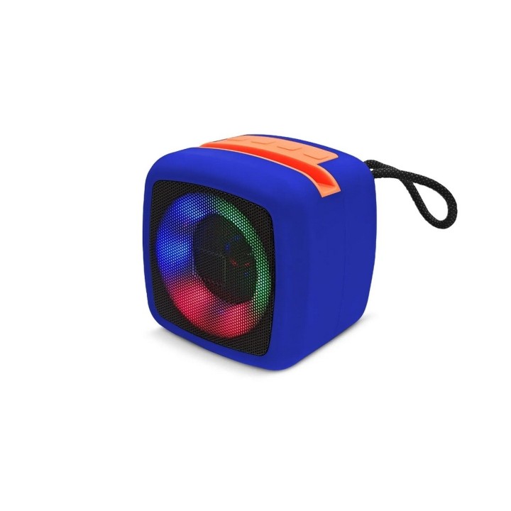 Parlante Bluetooth Portátil X-911 Luz Rgb Base Celular 5w