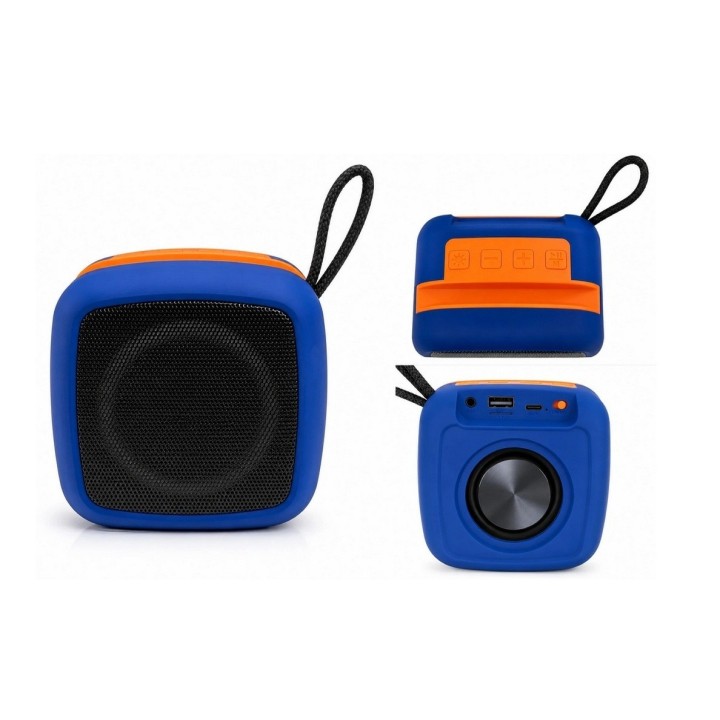 Parlante Bluetooth Portátil X-911 Luz Rgb Base Celular 5w