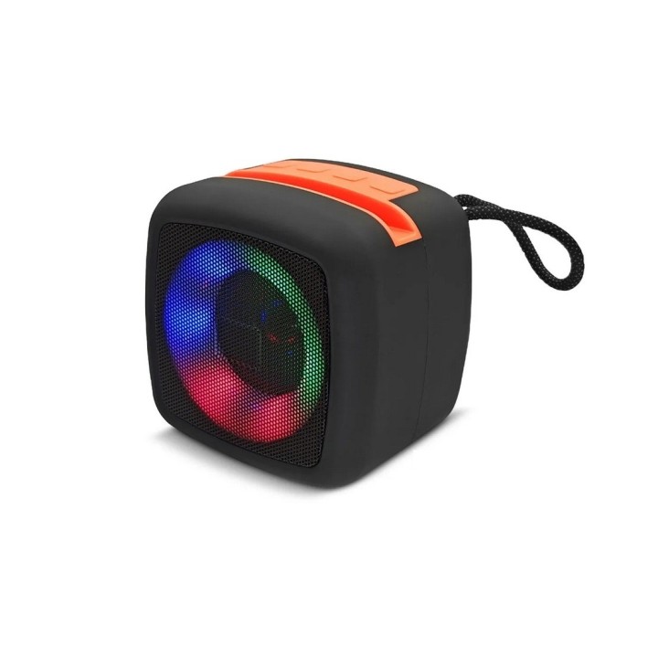 Parlante Bluetooth Portátil X-911 Luz Rgb Base Celular 5w