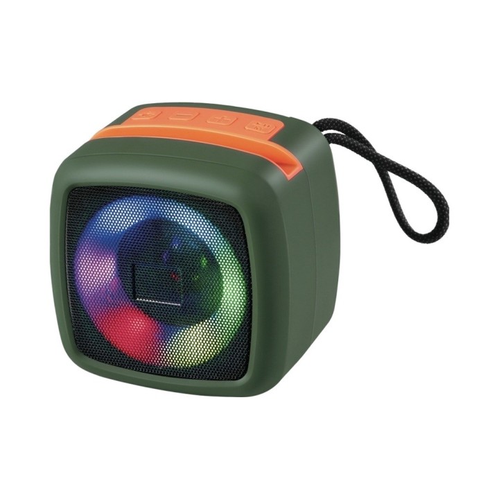 Parlante Bluetooth Portátil X-911 Luz Rgb Base Celular 5w