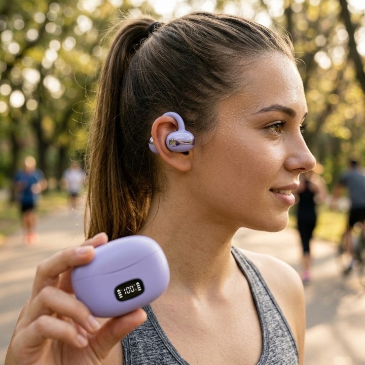 Audífonos Deportivos Bluetooth Busd Pro20 Con Led