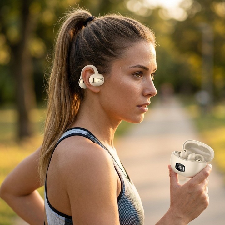 Audífonos Deportivos Bluetooth Busd Pro20 Con Led
