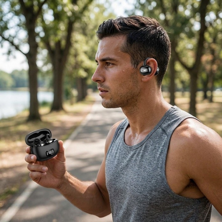 Audífonos Deportivos Bluetooth Busd Pro20 Con Led