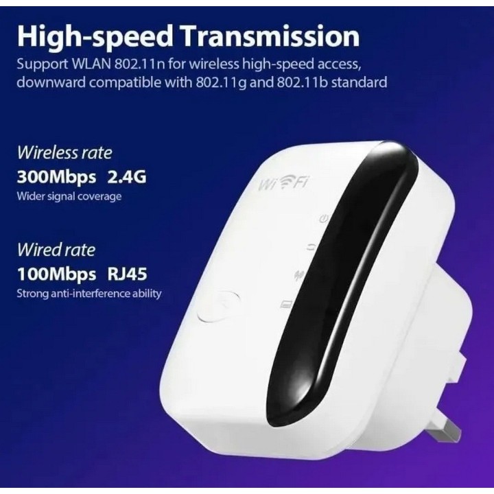 Repetidor Wifi N300 Inalámbrico 300 Mbps Router Red Mt02