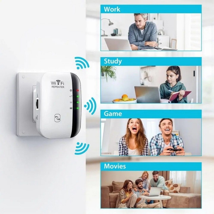 Repetidor Wifi N300 Inalámbrico 300 Mbps Router Red Mt02