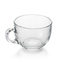 Set 6 Vasos Pocillos Vidrio Transparente Café Té 190ml