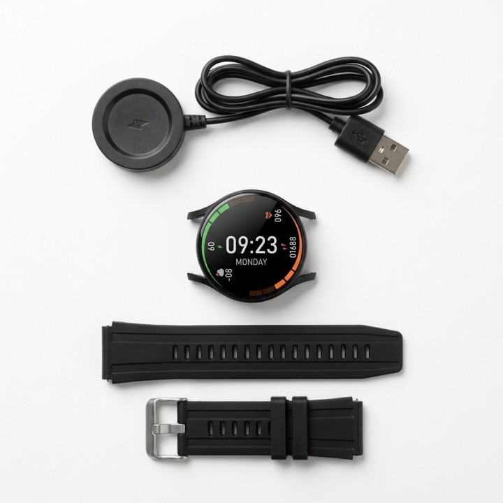 Reloj Inteligente Smartwatch Gt1 Deportivo Negro