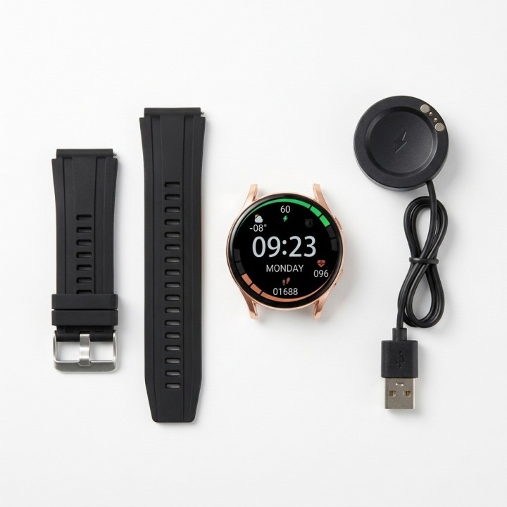Reloj Inteligente Smartwatch Gt1 Deportivo Negro