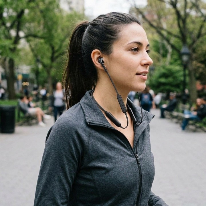 Audífonos Bluetooth Kl-20 Cuello Deportivo 20 Horas