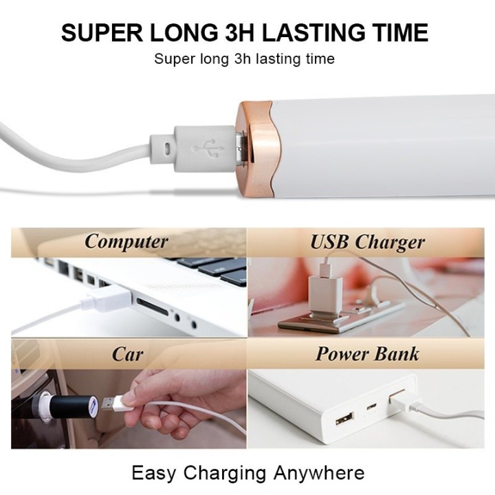Encrespador Térmico De Pestañas Usb 3 Temperaturas