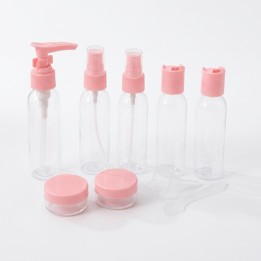 Set 9 Envases Botellas De Viaje Para Cosméticos