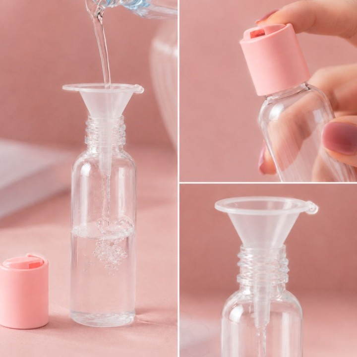 Set 9 Envases Botellas De Viaje Para Cosméticos