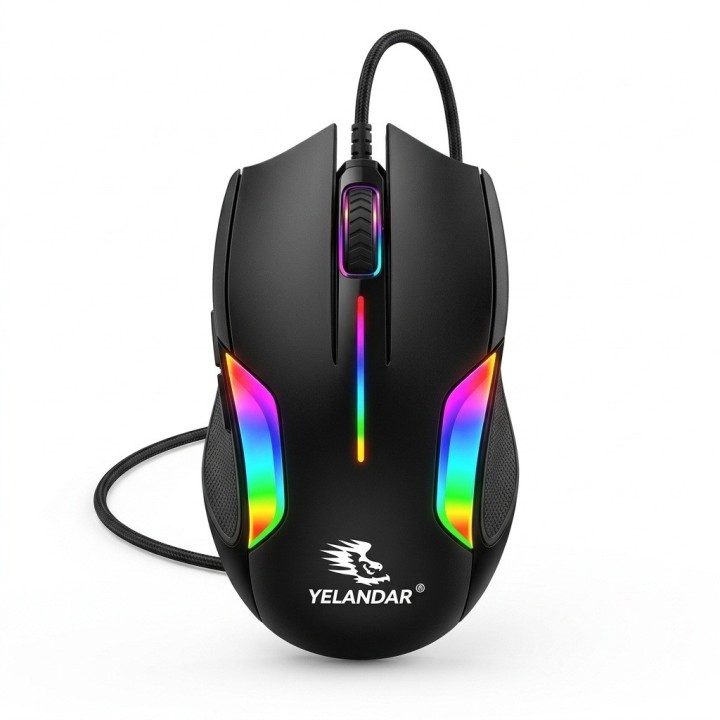 Kit Gamer Teclado Español Y Mouse Led Alámbrico Kt880
