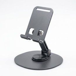 Soporte Metálico Plegable Giratorio 360 Celular Y Tablet