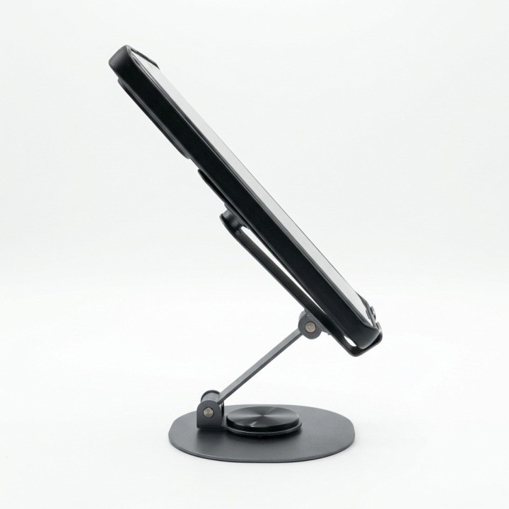 Soporte Metálico Plegable Giratorio 360 Celular Y Tablet