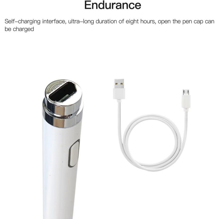Lápiz Stylus Universal Activo Recargable Pantalla Táctil