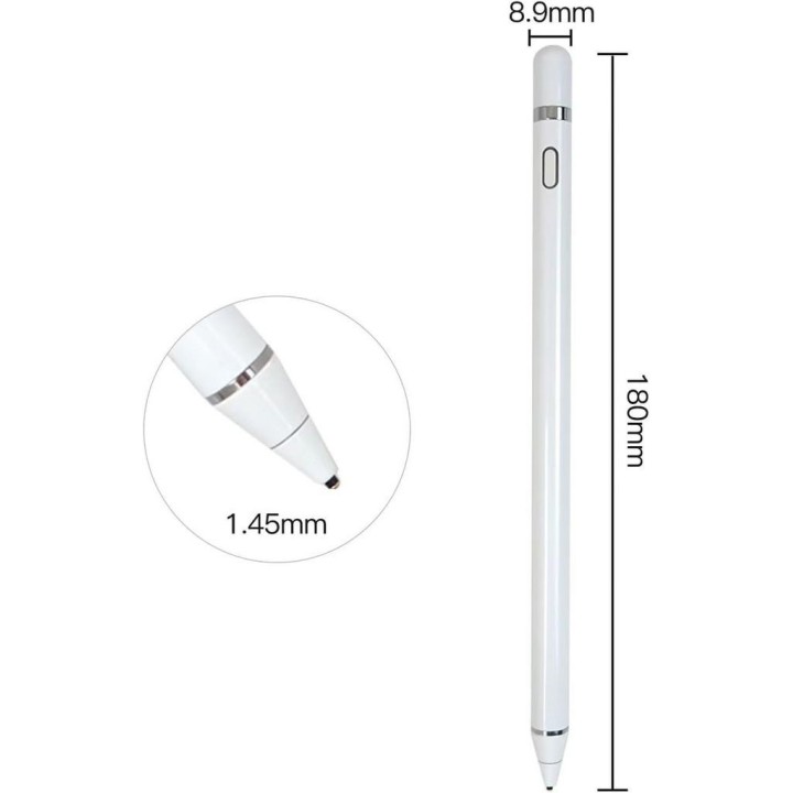 Lápiz Stylus Universal Activo Recargable Pantalla Táctil