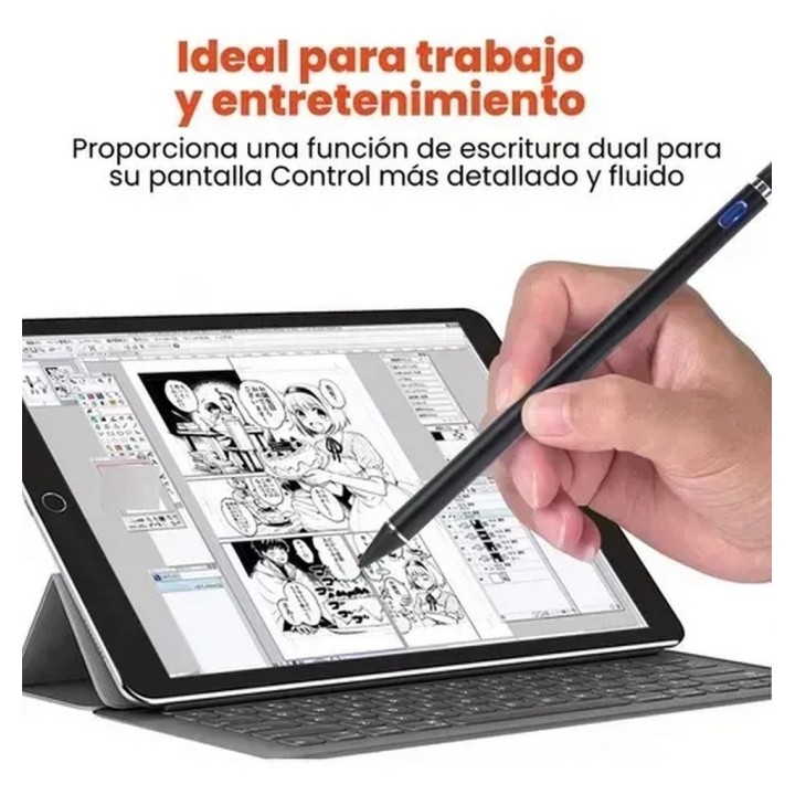 Lápiz Stylus Universal Activo Recargable Pantalla Táctil