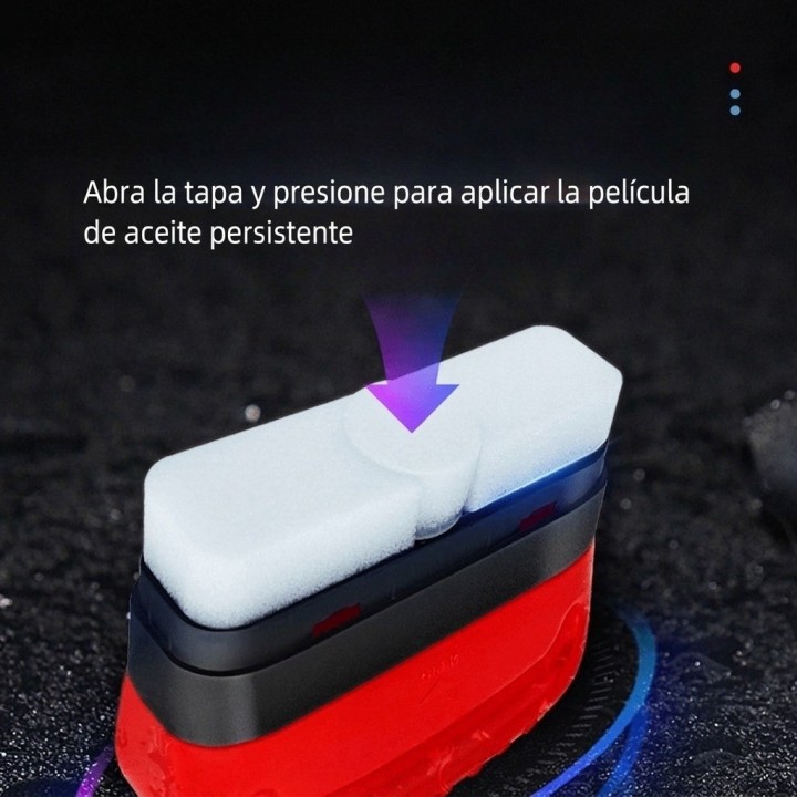 Cepillo Limpiador Película De Aceite Para Parabrisas Auto