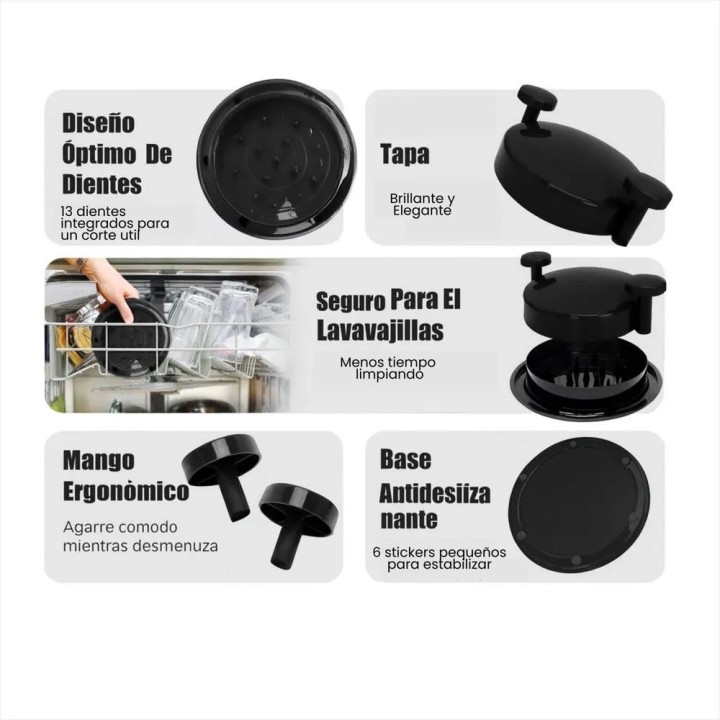 Desmechador Triturador Manual De Pollo Carne Y Vegetales